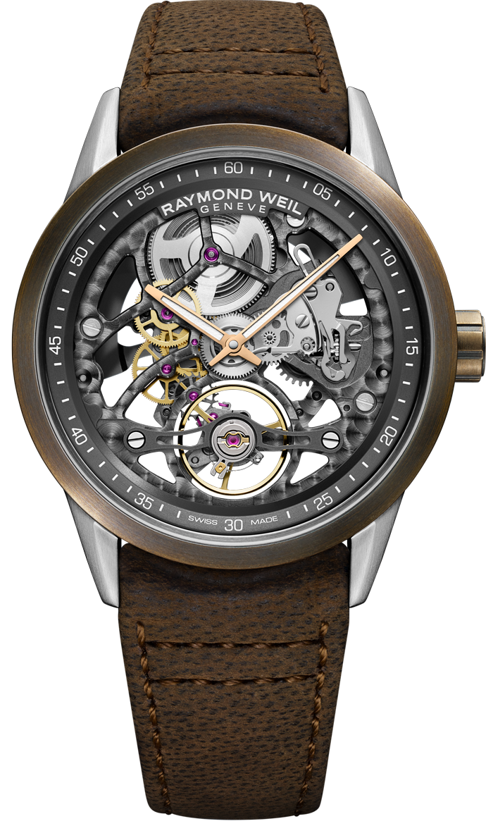 Raymond Weil Freelancer Skeleton RW1212 Bronze Watch 2785-SBC-60000 Image 1