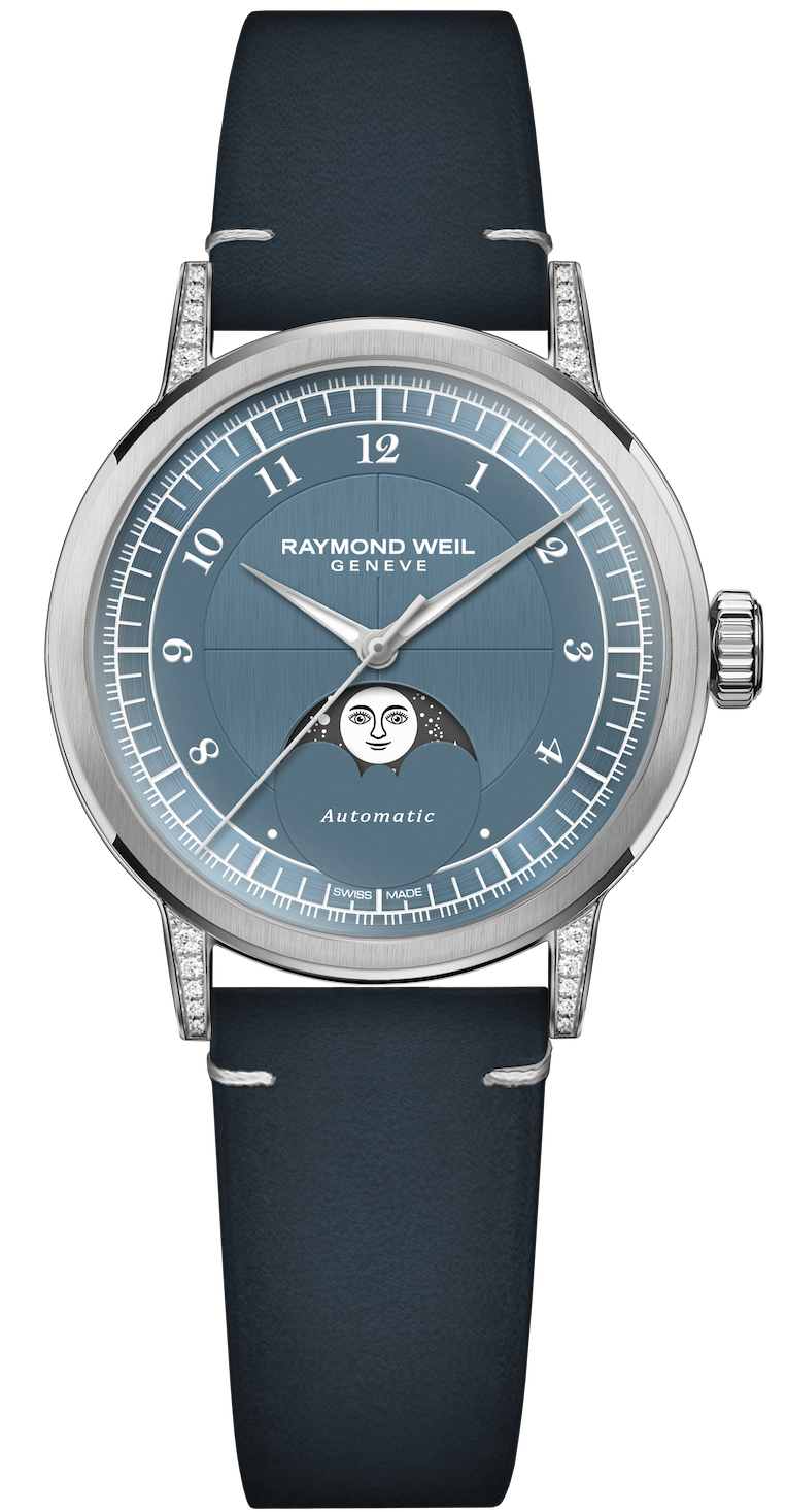 Raymond Weil Millesime Automatic Moon Phase 35mm Watch 2145-SCS-05511 Image 1
