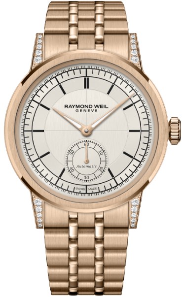 Raymond Weil Millesime Automatic Small Seconds Diamond Watch RMW-1764 Image 1