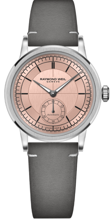 Raymond Weil Millesime Automatic Small Seconds Salmon Watch RMW-1771 Image 1