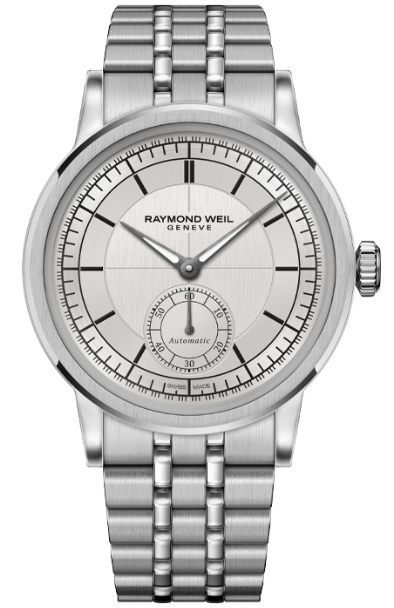 Raymond Weil Millesime Automatic Small Seconds Silver Watch RMW-1767 Image 1