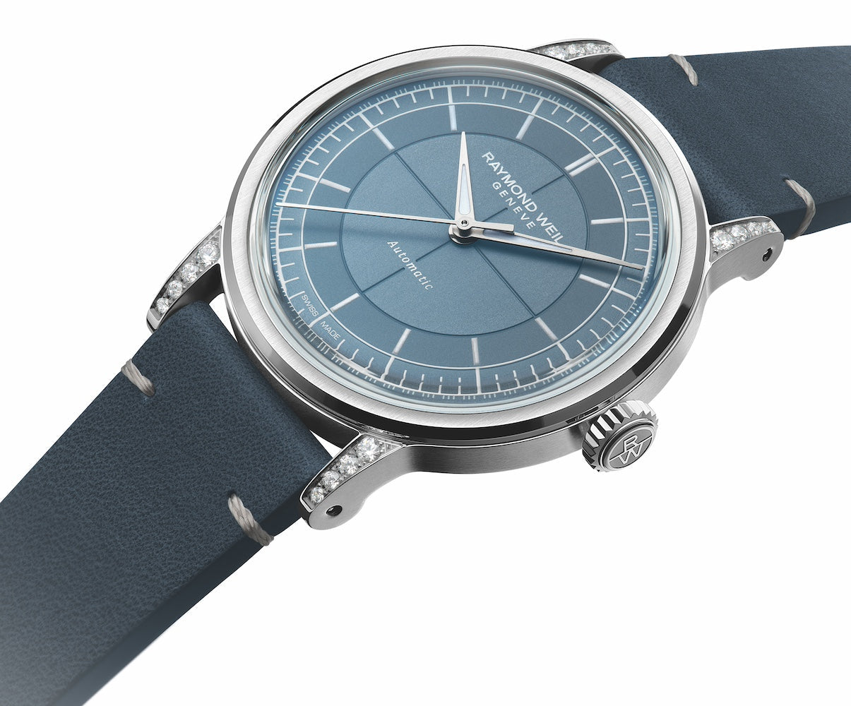 Raymond Weil Millesime Central Seconds Denim Blue Watch 2125-SCS-50011 Image 2