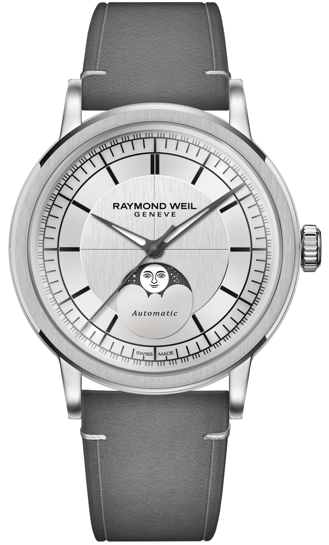 Raymond Weil Millesime Moon Phase 39.5mm Watch 2945-STC-65001 Image 1