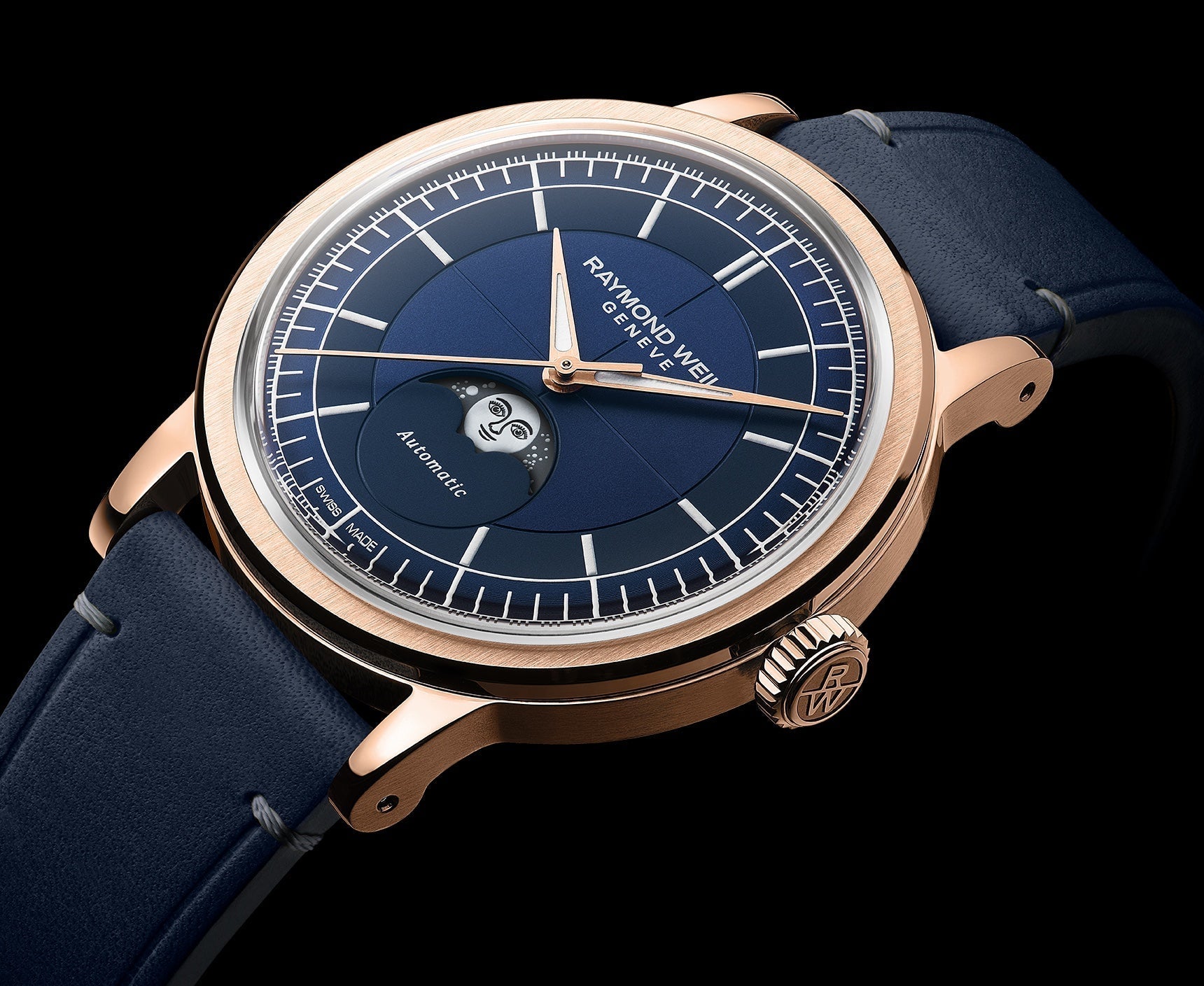 Raymond Weil Millesime Moon Phase 39.5mm Watch RMW-1721 Image 4