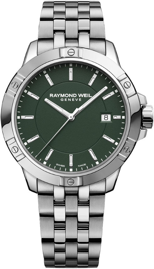 Raymond Weil Tango Classic Quartz Green Watch 8160-ST-52041 Image 1