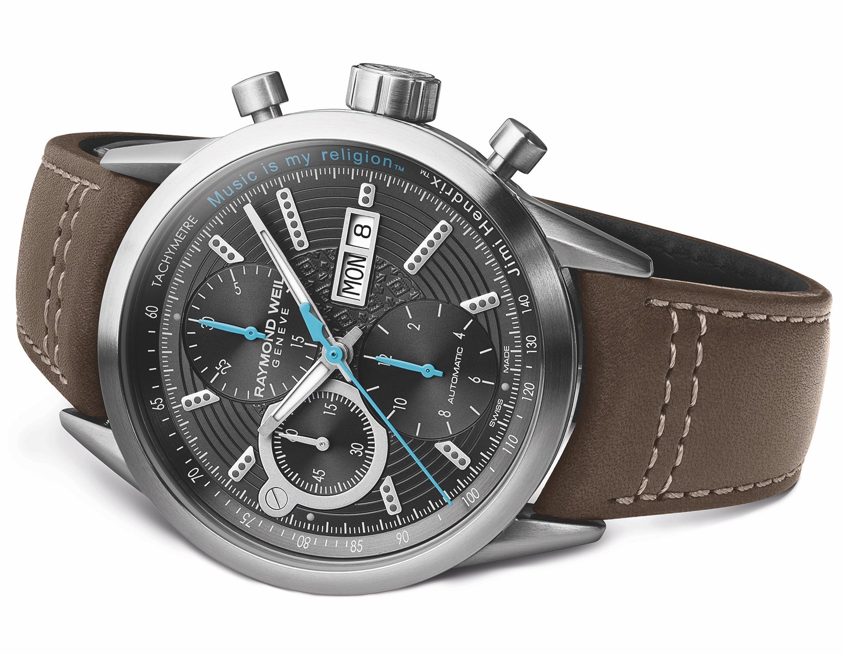Raymond Weil Watch Freelancer Jimi Hendrix Limited Edition D 7730-STC-JHDX1 Image 3