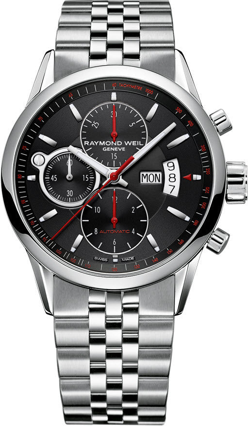 Raymond Weil Watch Freelancer Mens D 7730-ST-20041 Image 1
