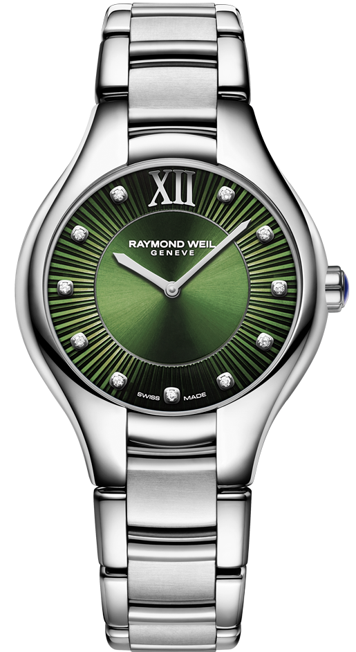Raymond Weil Watch Noemia Green Ladies 5132-ST-52181 Image 1