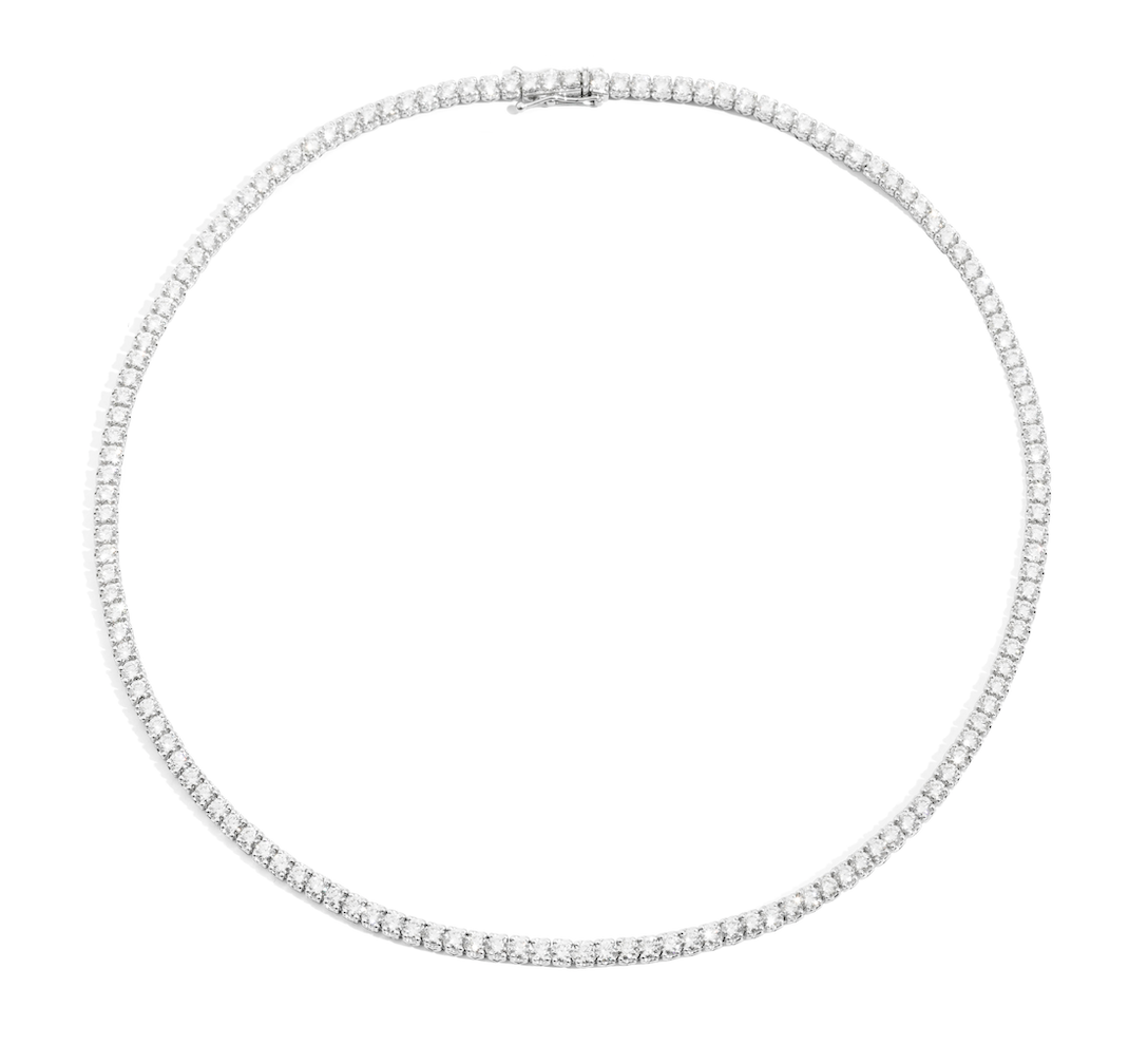 Recarlo Anniversary 18ct White Gold 2.50ct Diamond Necklace REC-272 Image 1
