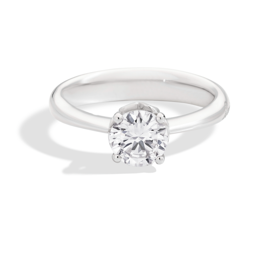 Recarlo Anniversary 18ct White Gold Diamond Ring REC-350 Image 1