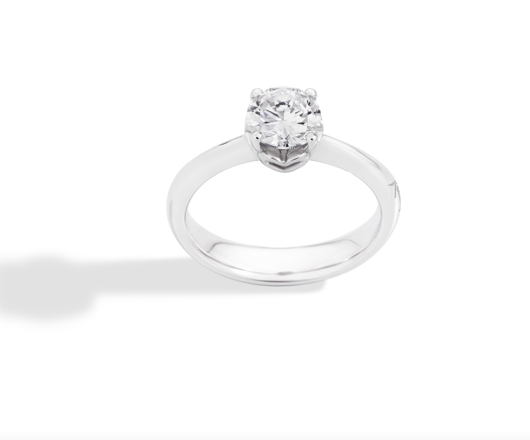 Recarlo Anniversary 18ct White Gold Diamond Ring REC-350 Image 3