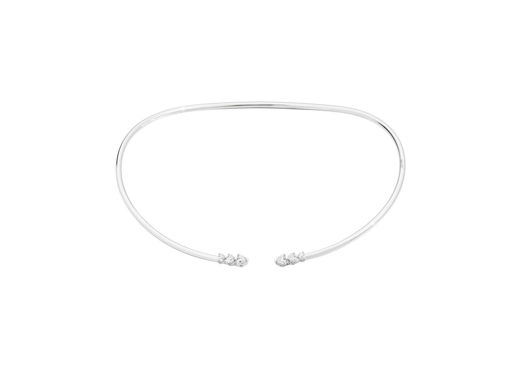 Recarlo More 18ct White Gold 1.59ct Diamond Necklace REC-129 Image 1