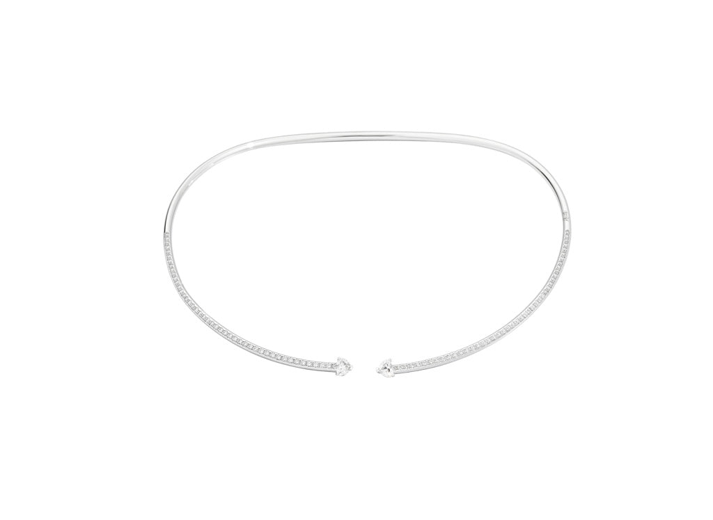 Recarlo More 18ct White Gold 2.17ct Diamond Necklace REC-124 Image 1