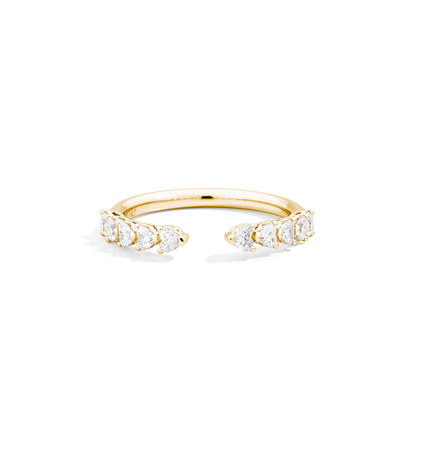 Recarlo More 18ct Yellow Gold 0.50ct Diamond Ring REC-169 Image 1