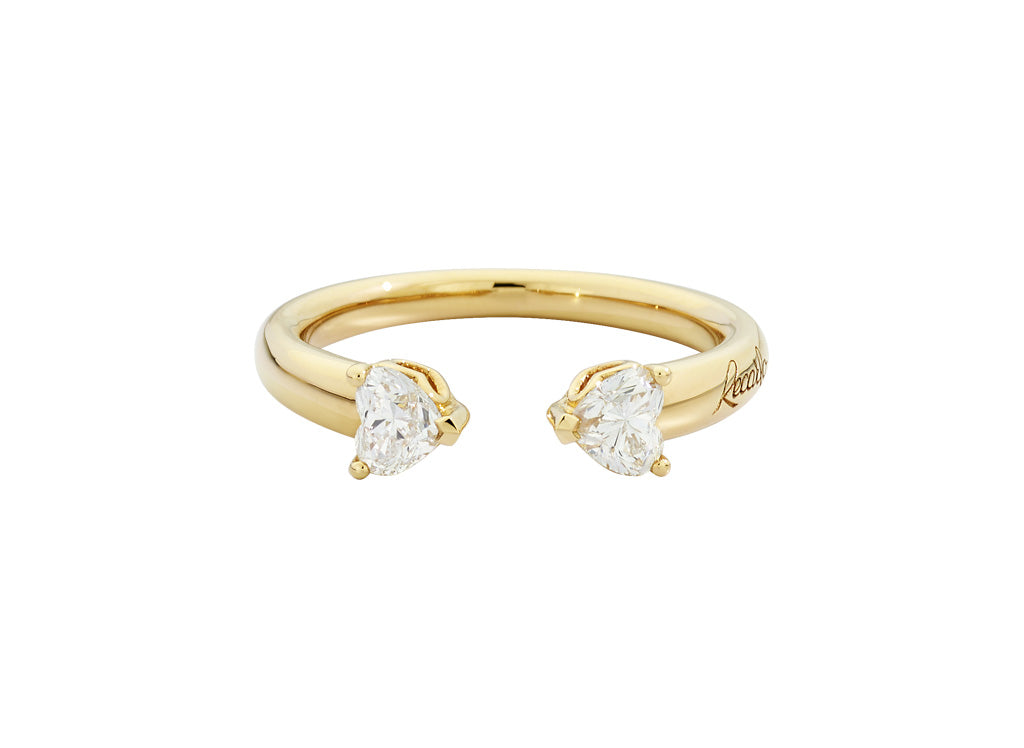 Recarlo More 18ct Yellow Gold 0.63ct Diamond Ring REC-145 Image 1