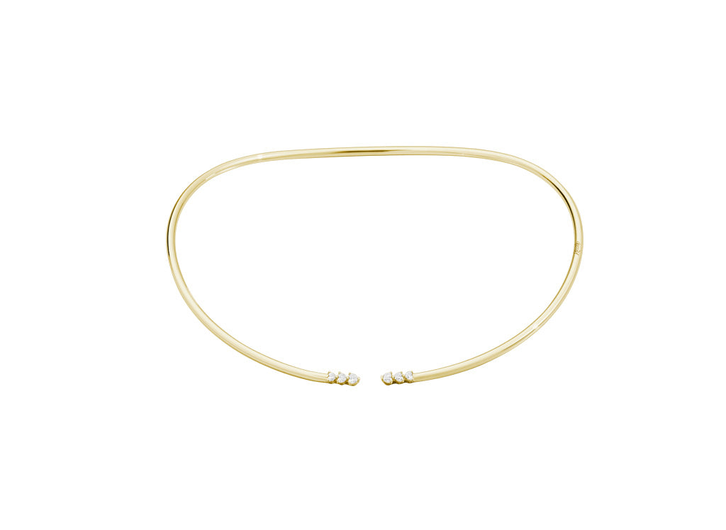 Recarlo More 18ct Yellow Gold 0.72ct Diamond Necklace REC-120 Image 1