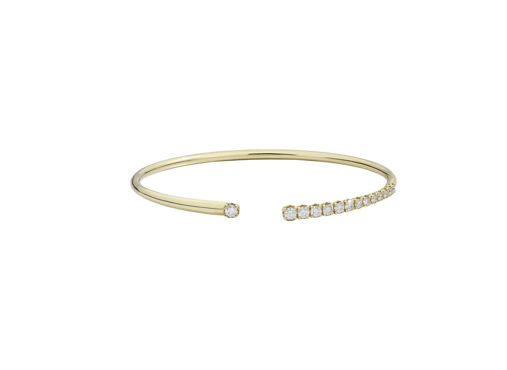 Recarlo More 18ct Yellow Gold Diamond Bracelet REC-060 Image 1