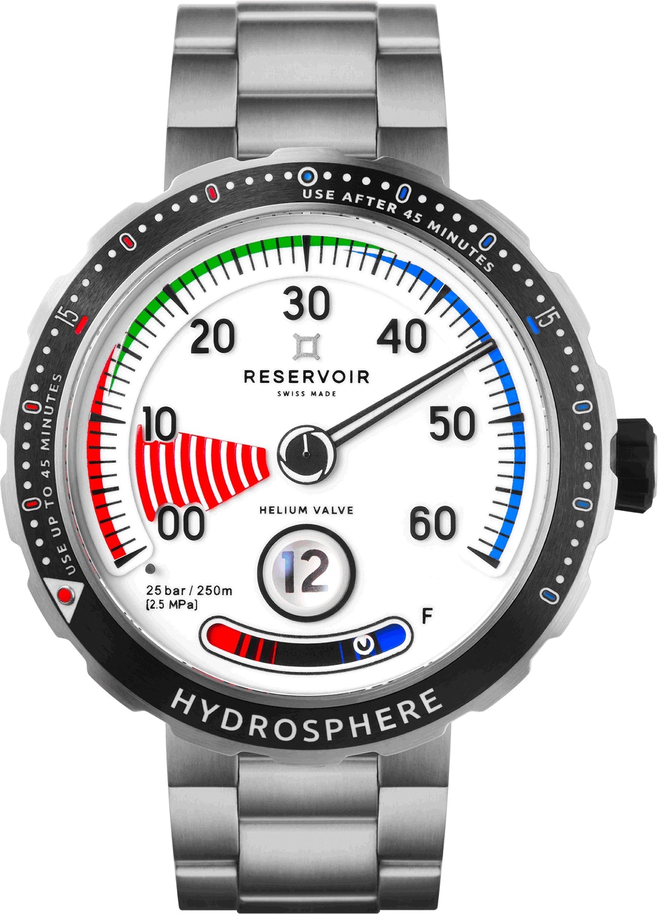 Reservoir Hydrosphere Air Gauge Bracelet Watch RSV03.HY/130-21.AG Image 1