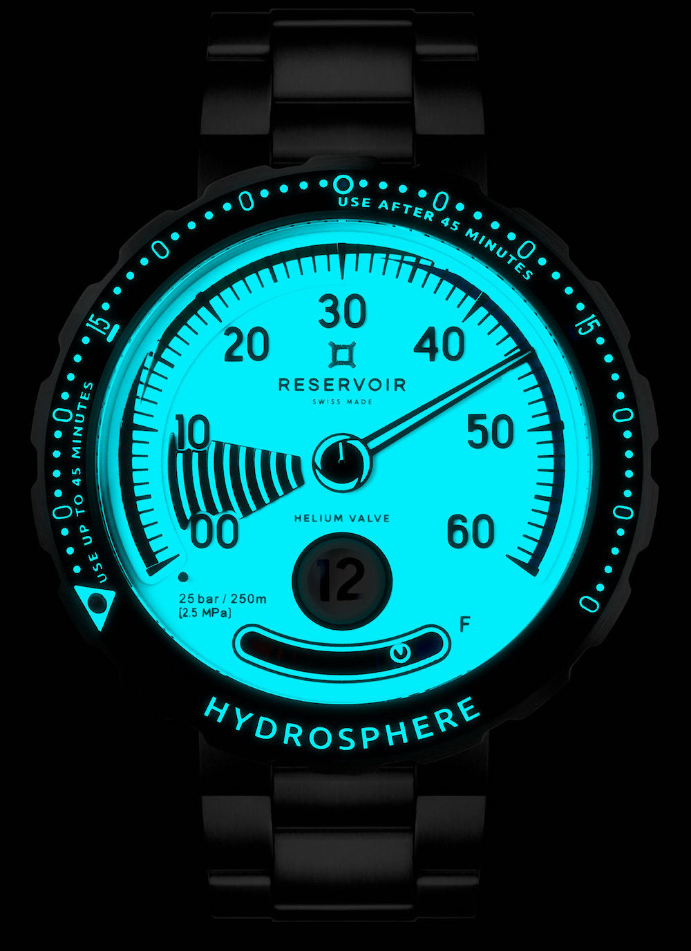 Reservoir Watch Hydrosphere Airgauge RSV03.HY/130-21 Image 4