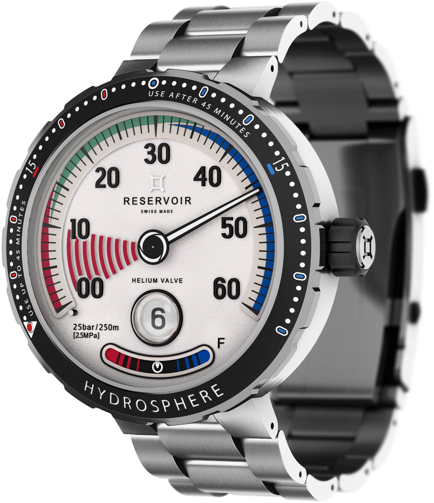 Reservoir Watch Hydrosphere Airgauge RSV03.HY/130-21 Image 5