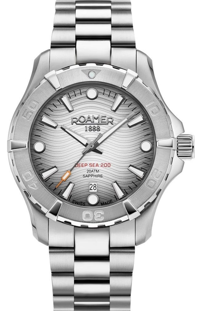 Roamer Deep Sea 200 Silver Watch 860833 41 15 70 Image 1