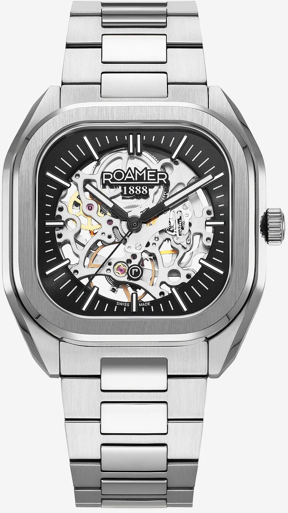 Roamer Mechano Black Skeleton Watch 985986 41 85 20 Image 1