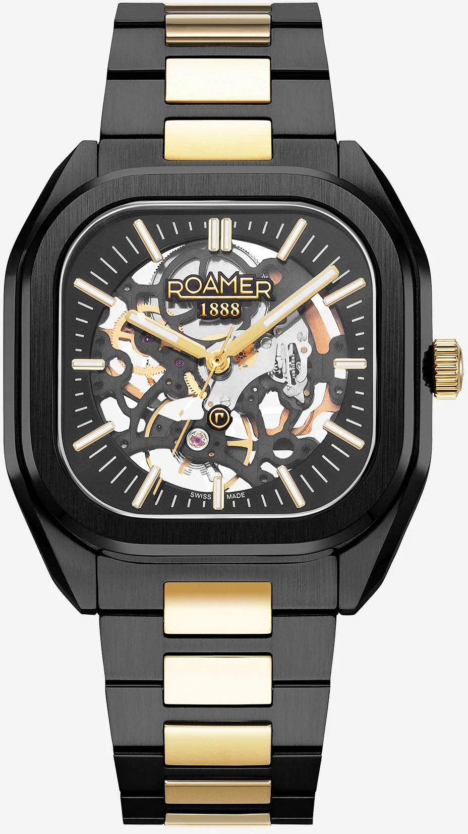 Roamer Mechano Black Skeleton Watch 985986 45 85 20 Image 1