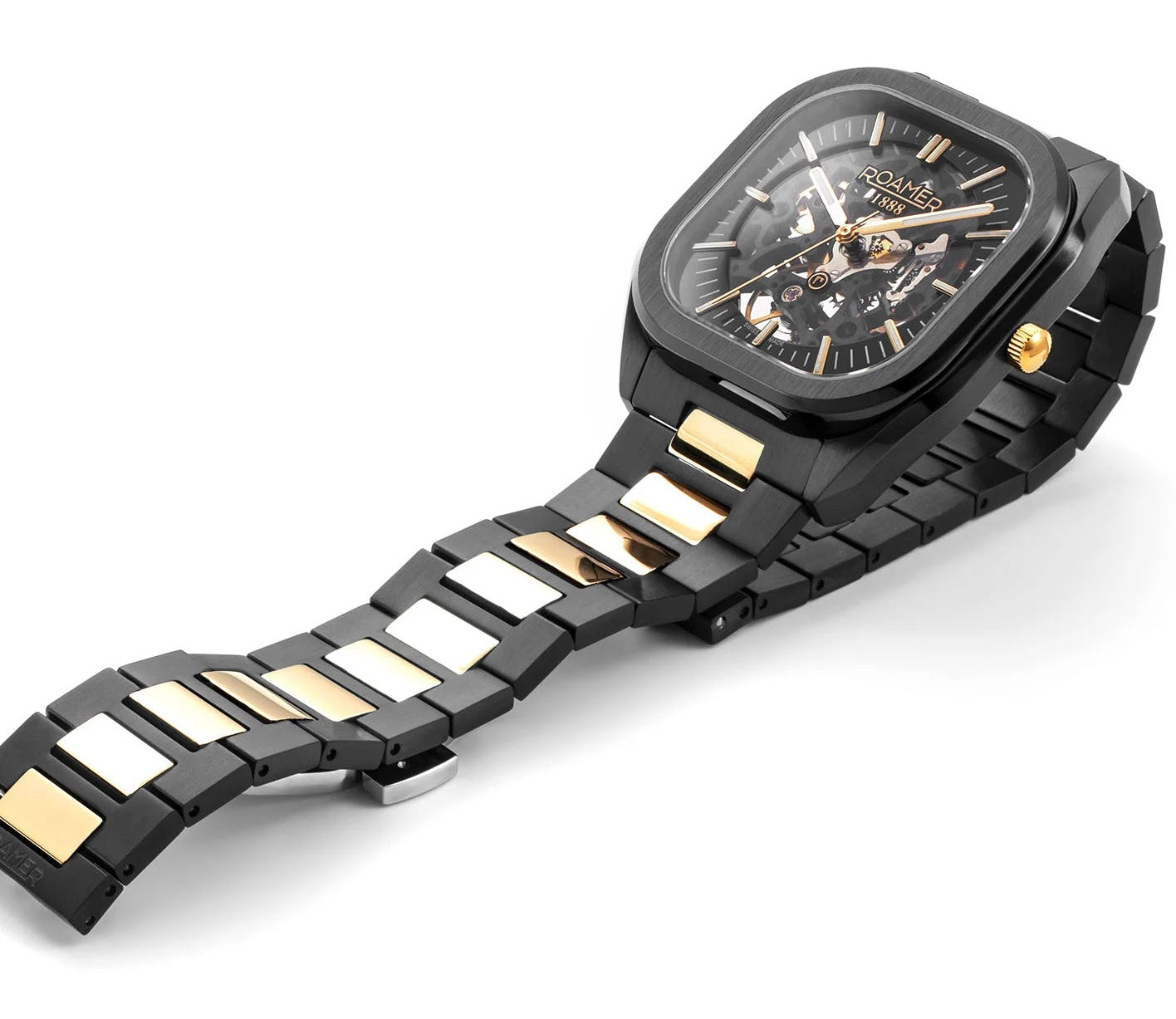 Roamer Mechano Black Skeleton Watch 985986 45 85 20 Image 7