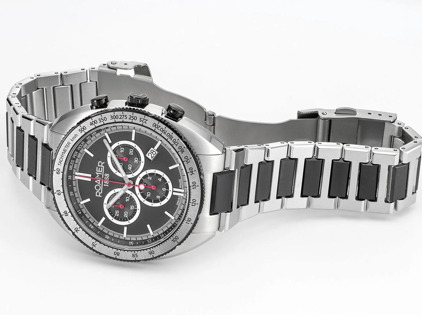Roamer Power Chrono Black Watch 868837 45 85 70 Image 2