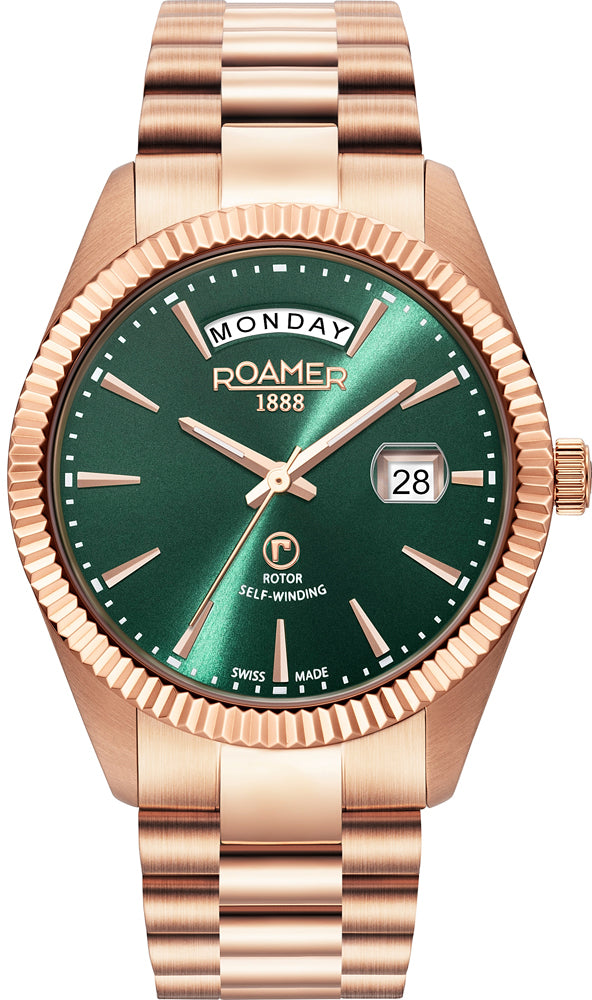 Roamer Primeline Day Date Green 981662 49 75 90 Image 1
