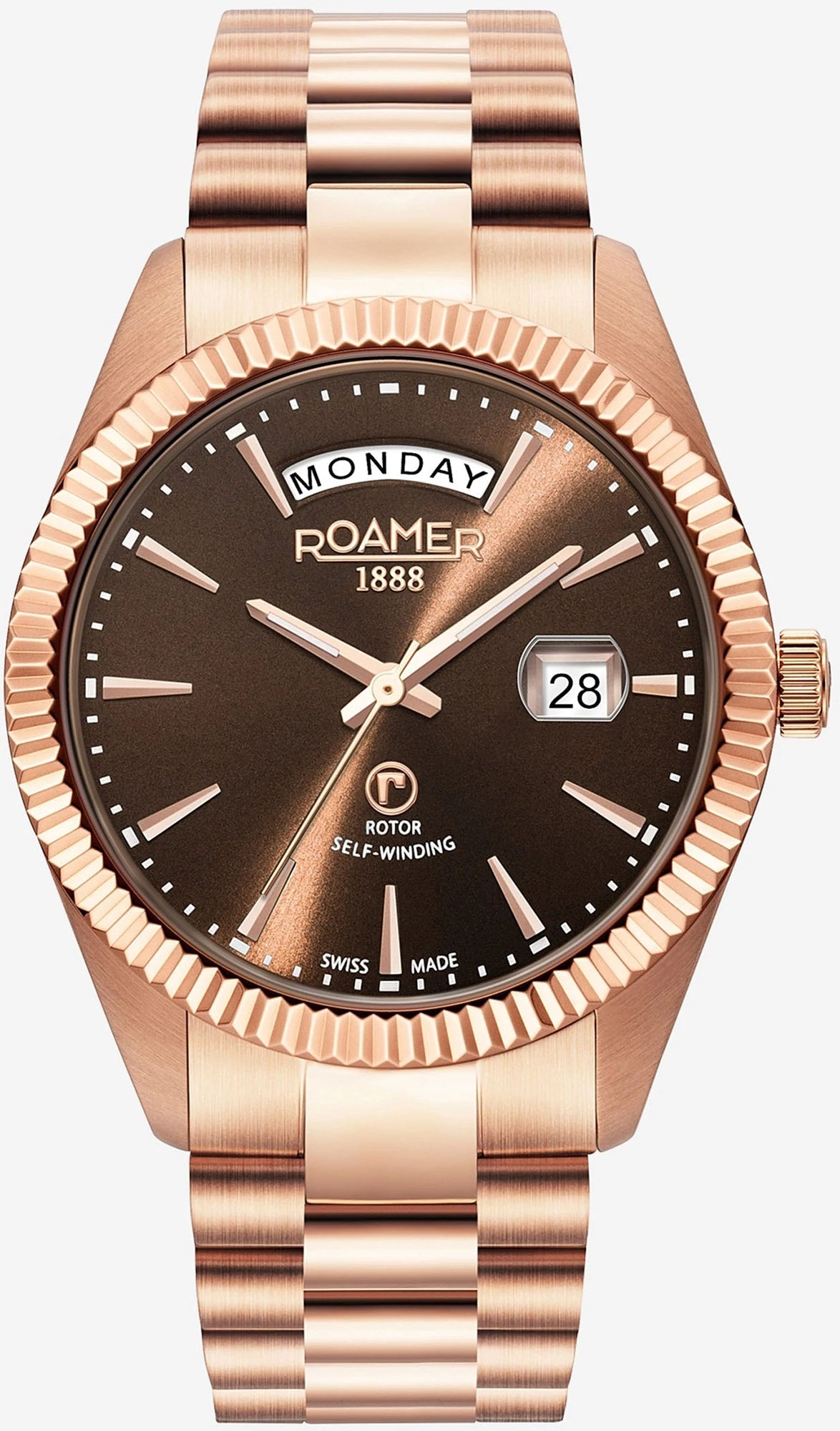 Roamer Primeline Day Date Watch 981662 49 65 90 Image 1