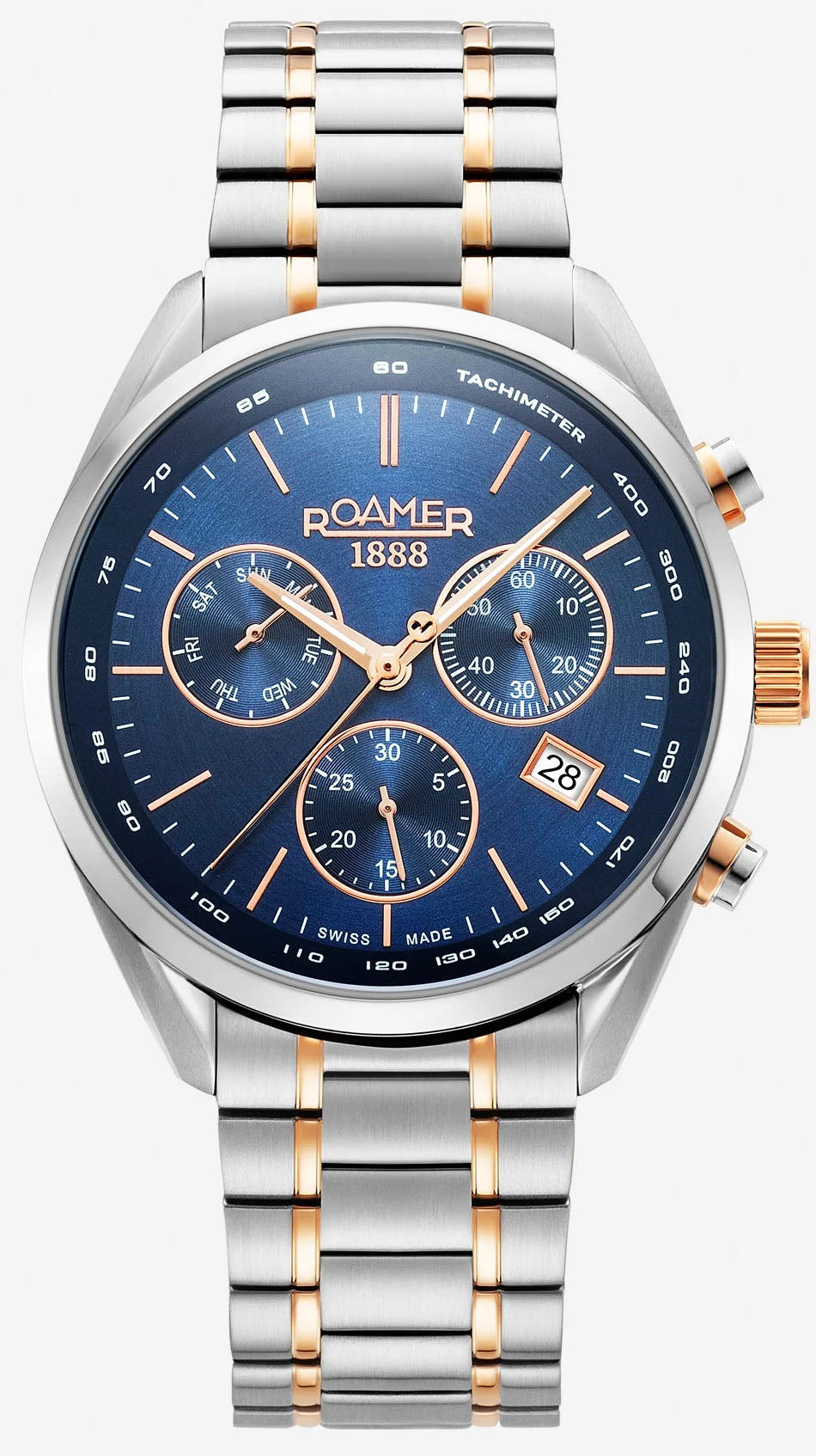 Roamer Pro Chrono Blue Watch 993819 47 45 20 Image 1