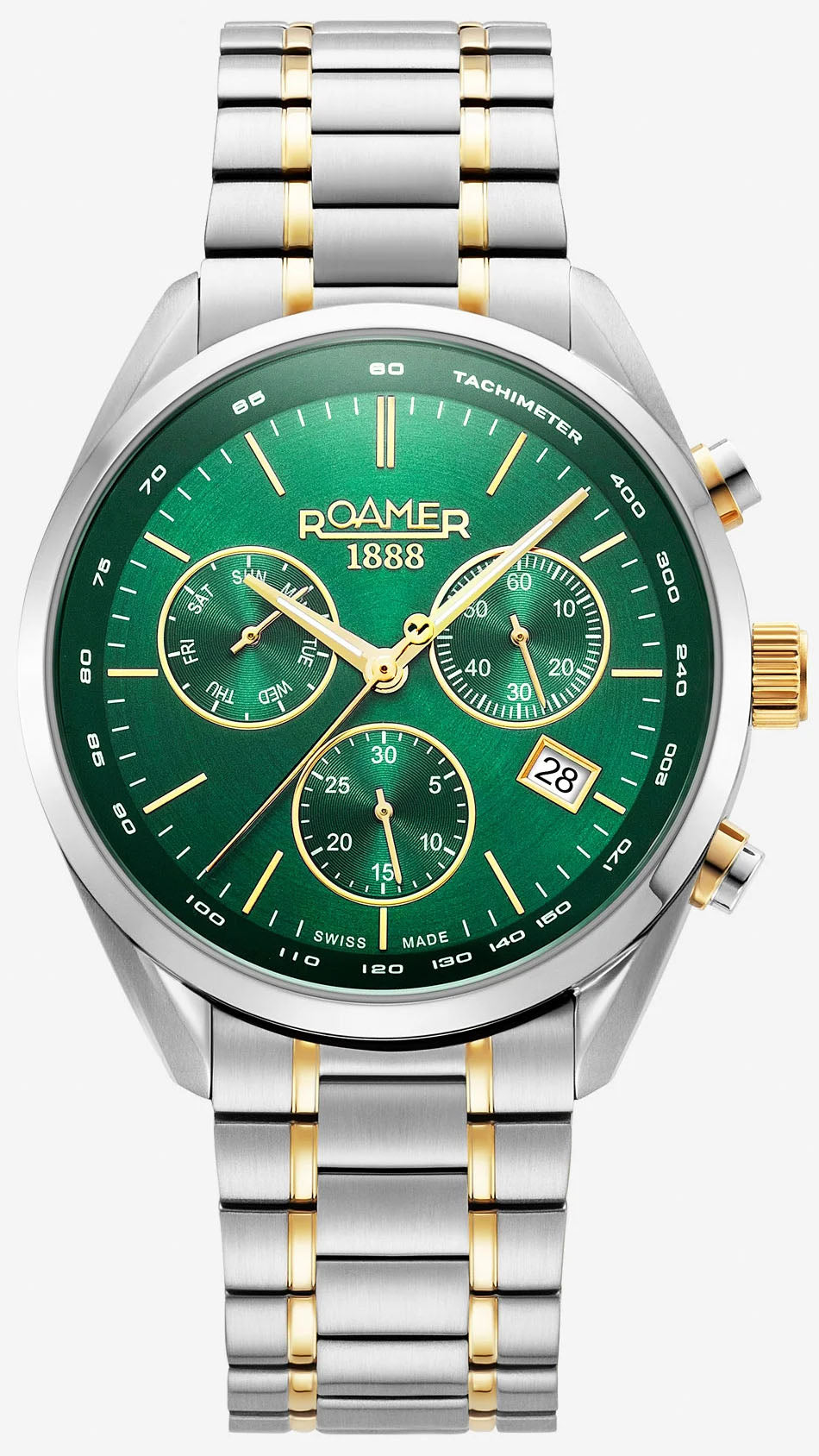 Roamer Pro Chrono Green Watch 993819 47 75 20 Image 1