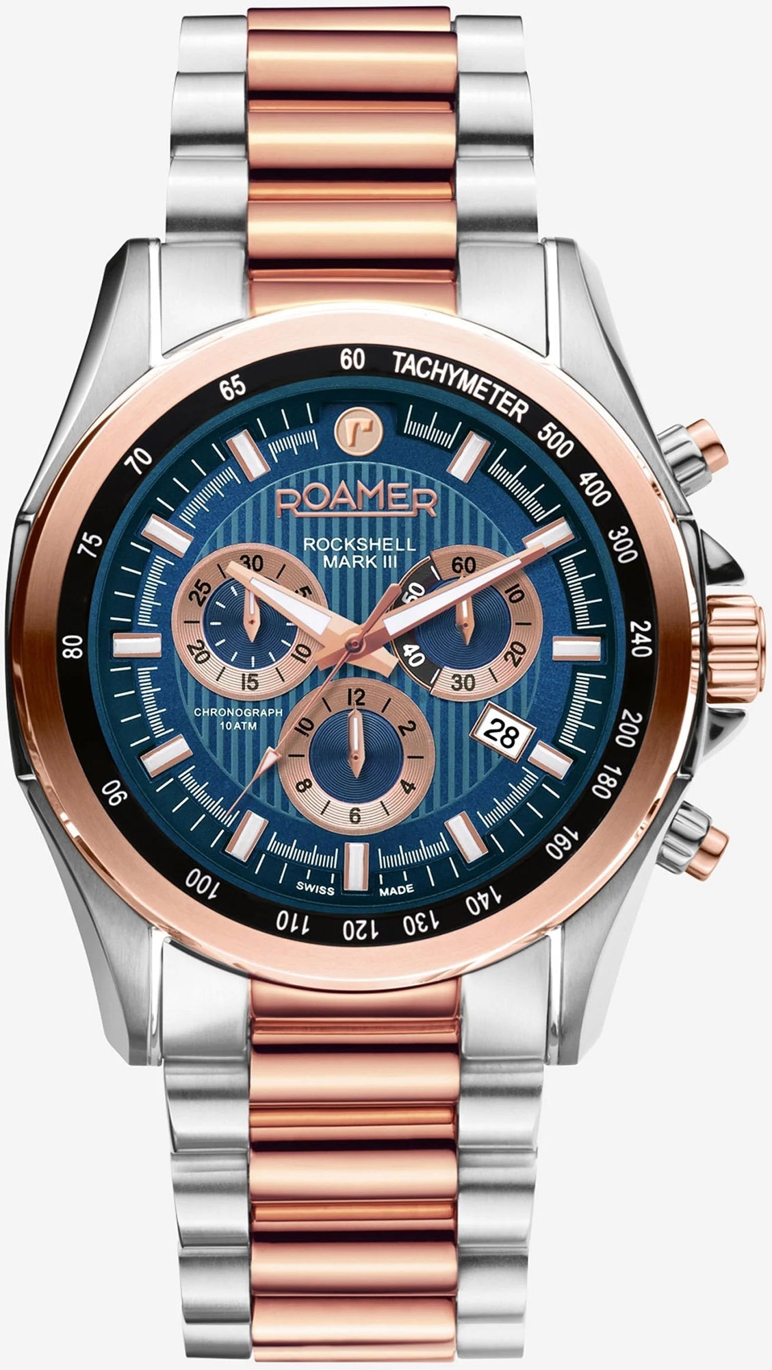 Roamer Rockshell Mark III Chrono Watch 220837 49 45 20 Image 1