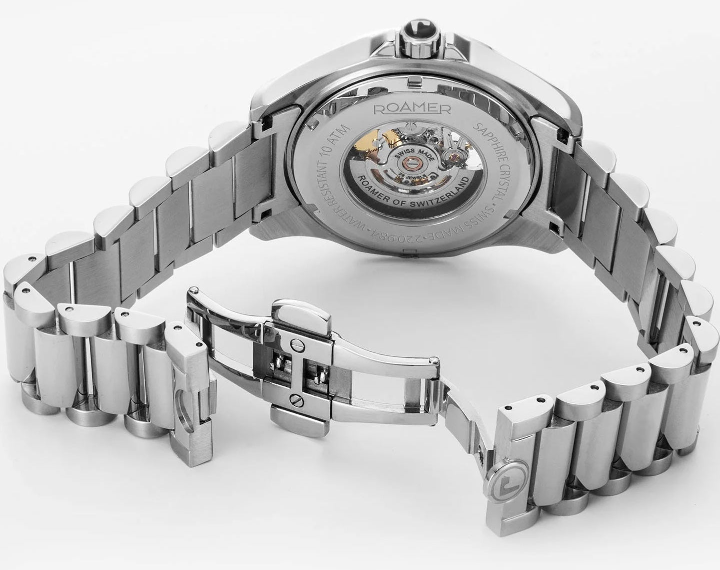 Roamer Rockshell Mark III Skeleton Black Watch 220984 41 55 20 Image 3