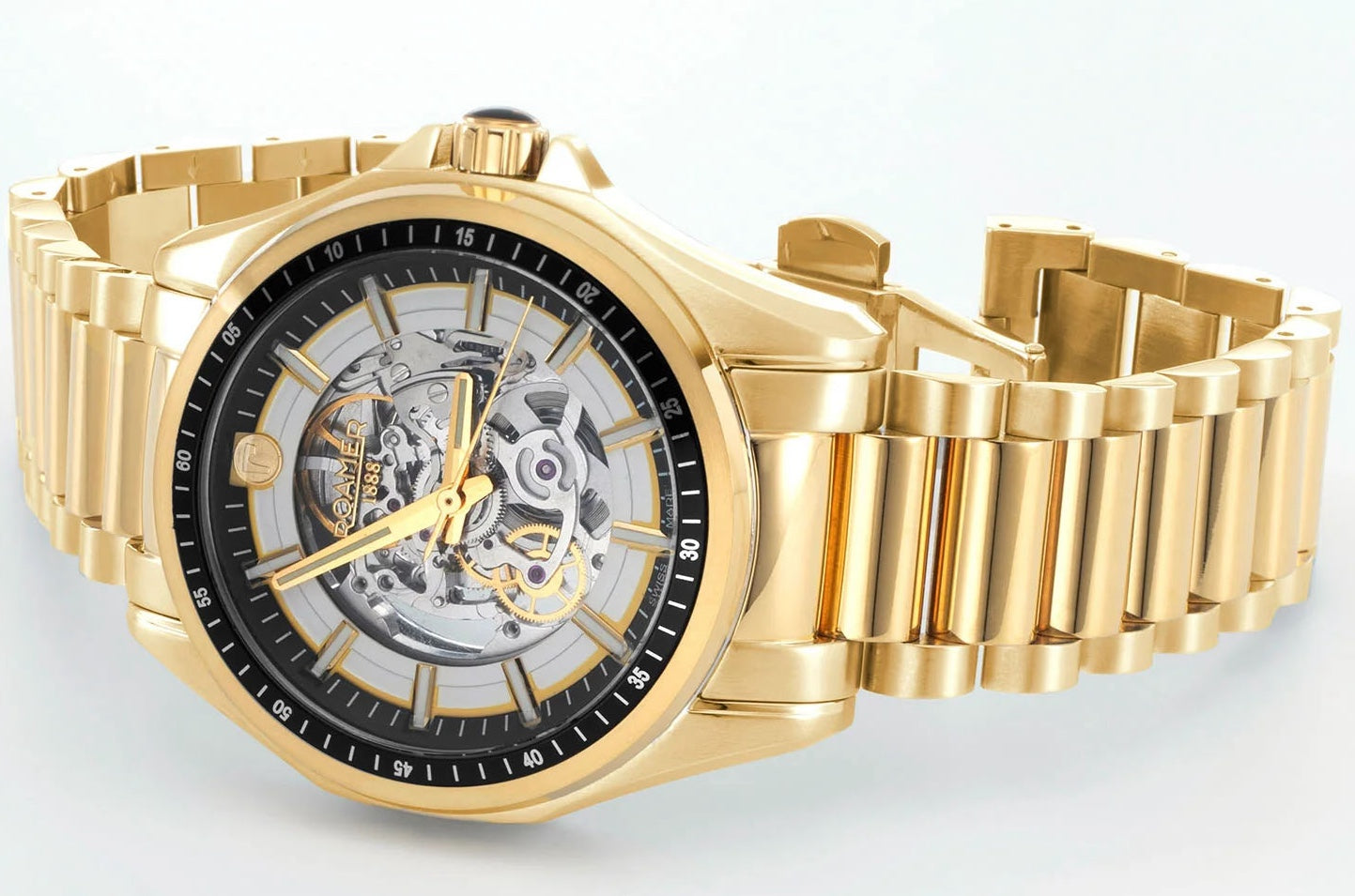 Roamer Rockshell Mark III Skeleton Black Watch 220984 48 55 20 Image 4