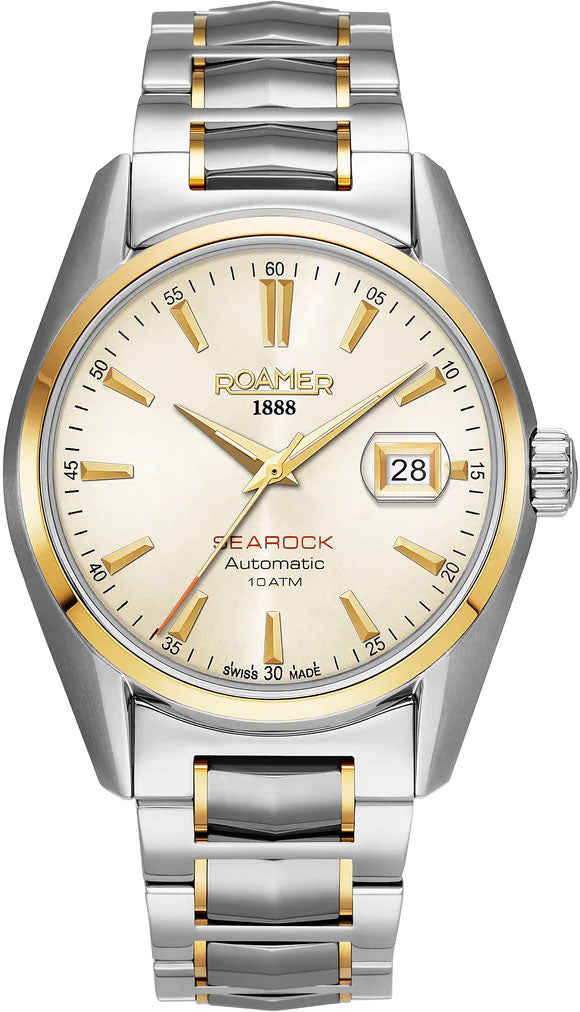 Roamer Searock Automatic Champagne Watch 210665 49 25 20 Image 1