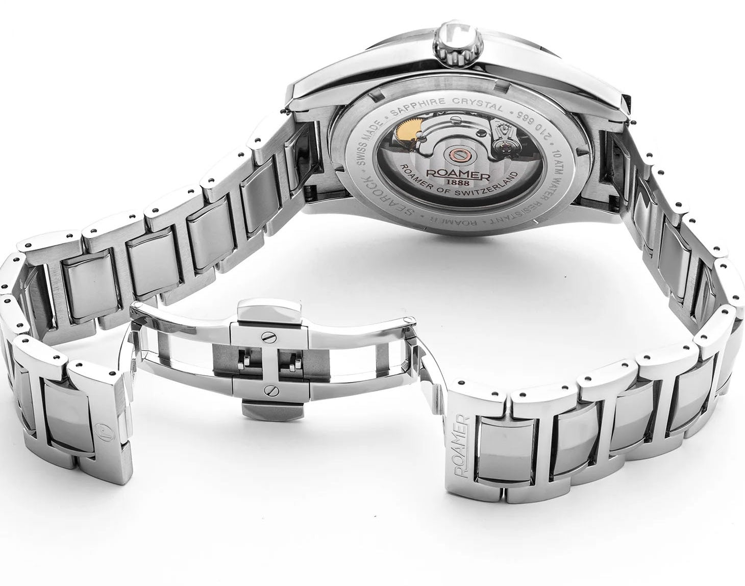 Roamer Searock Automatic Marine Blue Watch 210665 41 05 20 Image 4