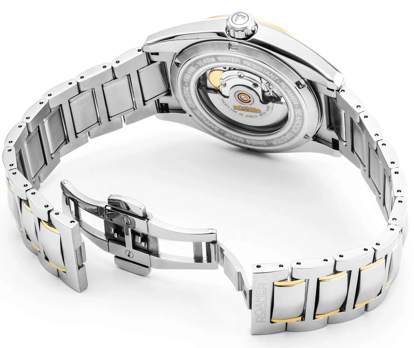 Roamer Searock Master Champagne Watch 984985 47 35 20 Image 4