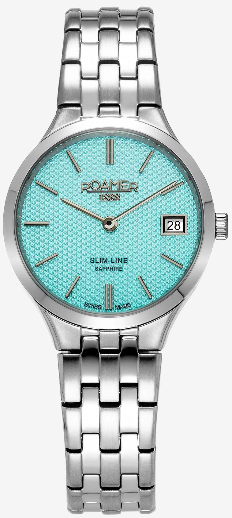 Roamer Slim-Line Classic Marine Blue Ladies Watch 512857 41 05 20 Image 1