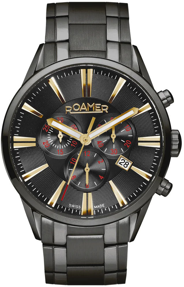 Roamer Superior Chrono Black Watch 508837 45 85 50 Image 1
