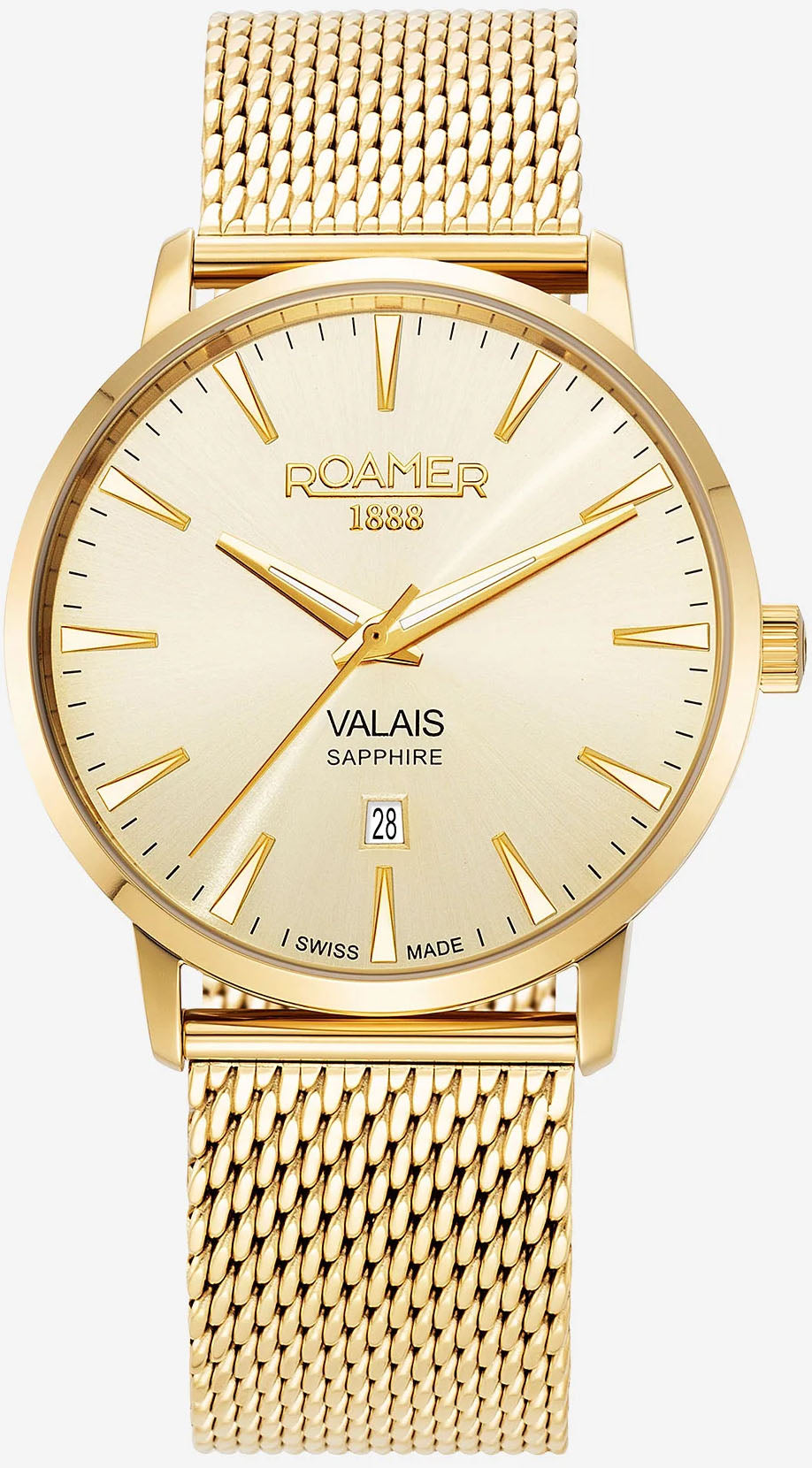 Roamer Valais Champagne Gents Watch 988833 48 35 05 Image 1