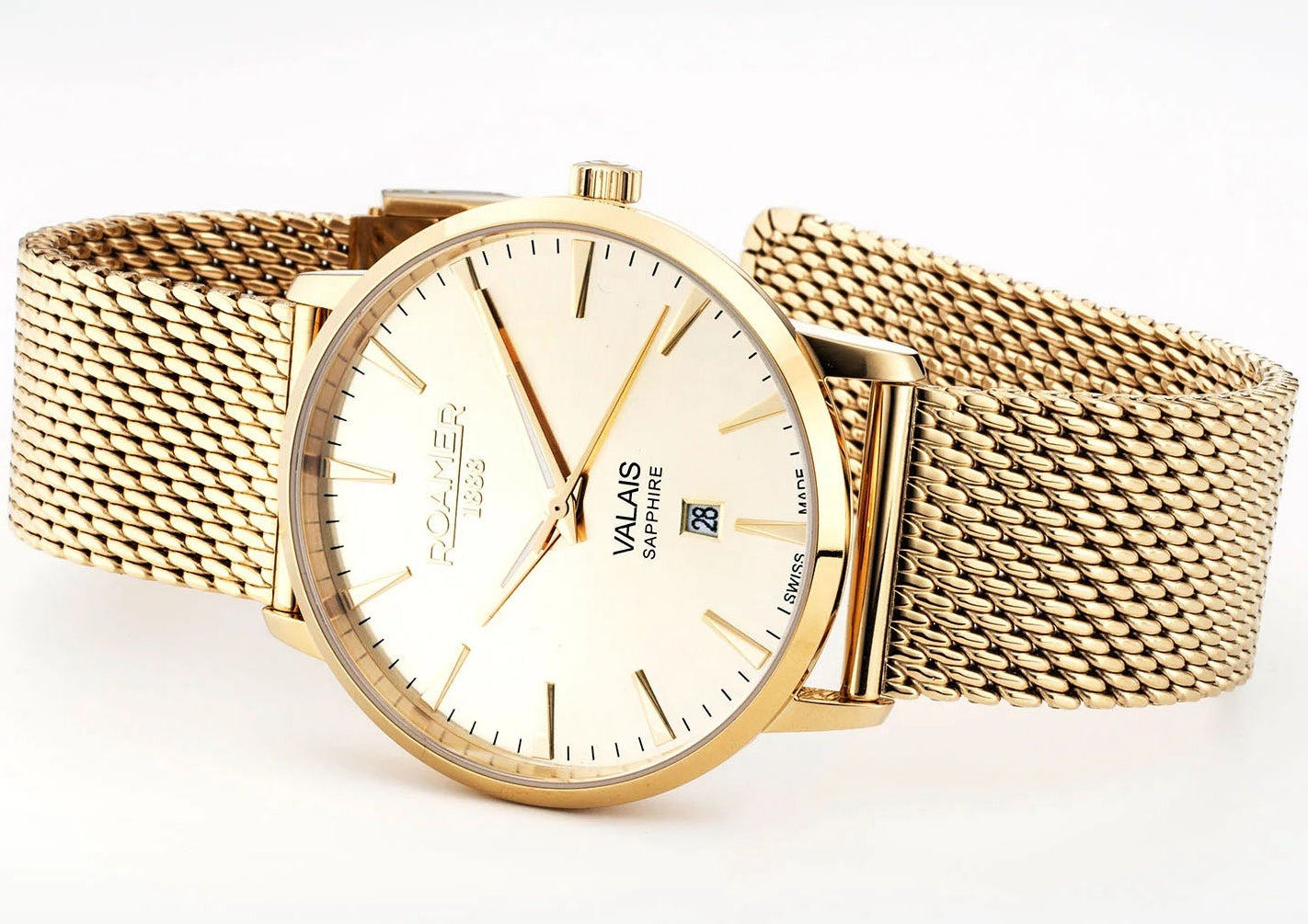 Roamer Valais Champagne Gents Watch 988833 48 35 05 Image 6