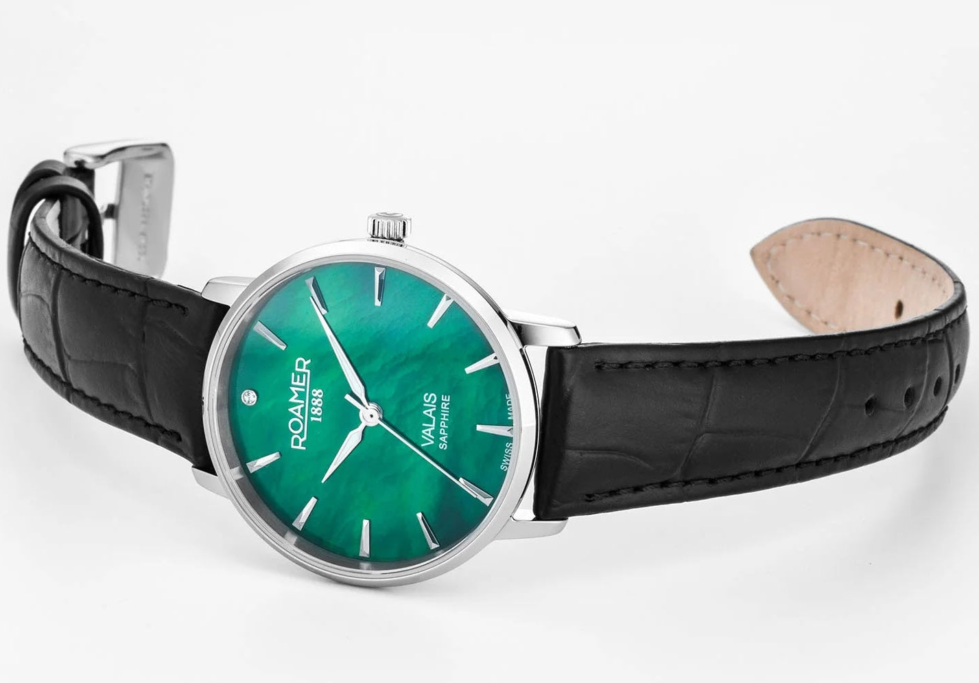 Roamer Valais Green Ladies Watch 989847 41 70 05 Image 3