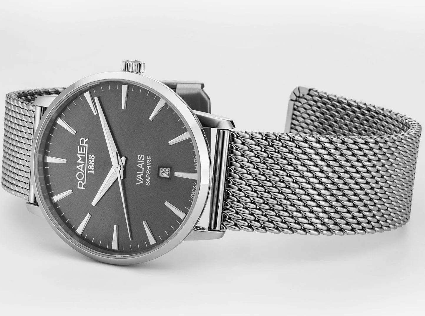 Roamer Valais Grey Gents Watch 988833 41 55 05 Image 6