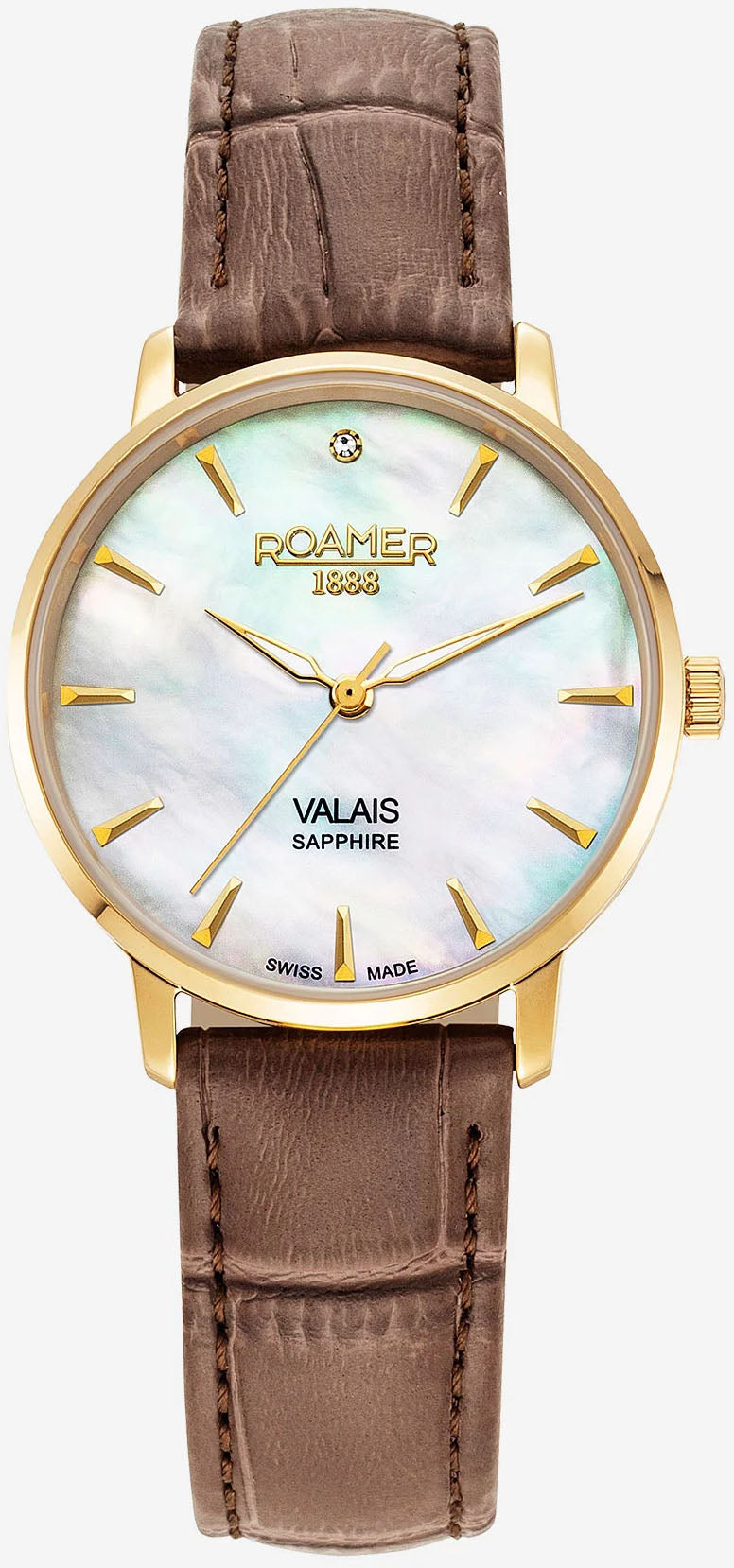 Roamer Valais Pink MOP Ladies Watch 989847 48 10 05 Image 2
