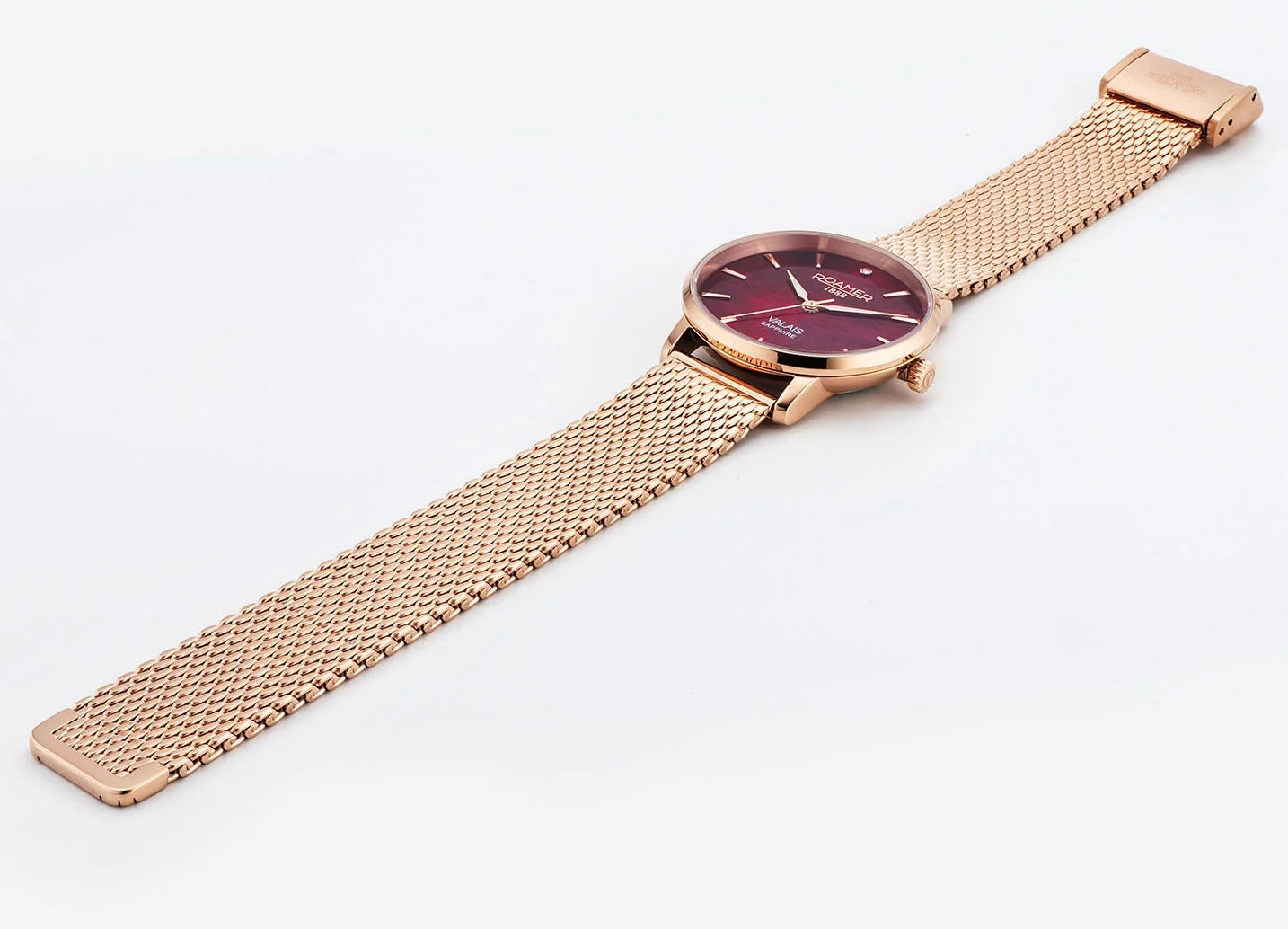 Roamer Valais Red MOP Ladies Watch 989847 46 60 05 Image 4