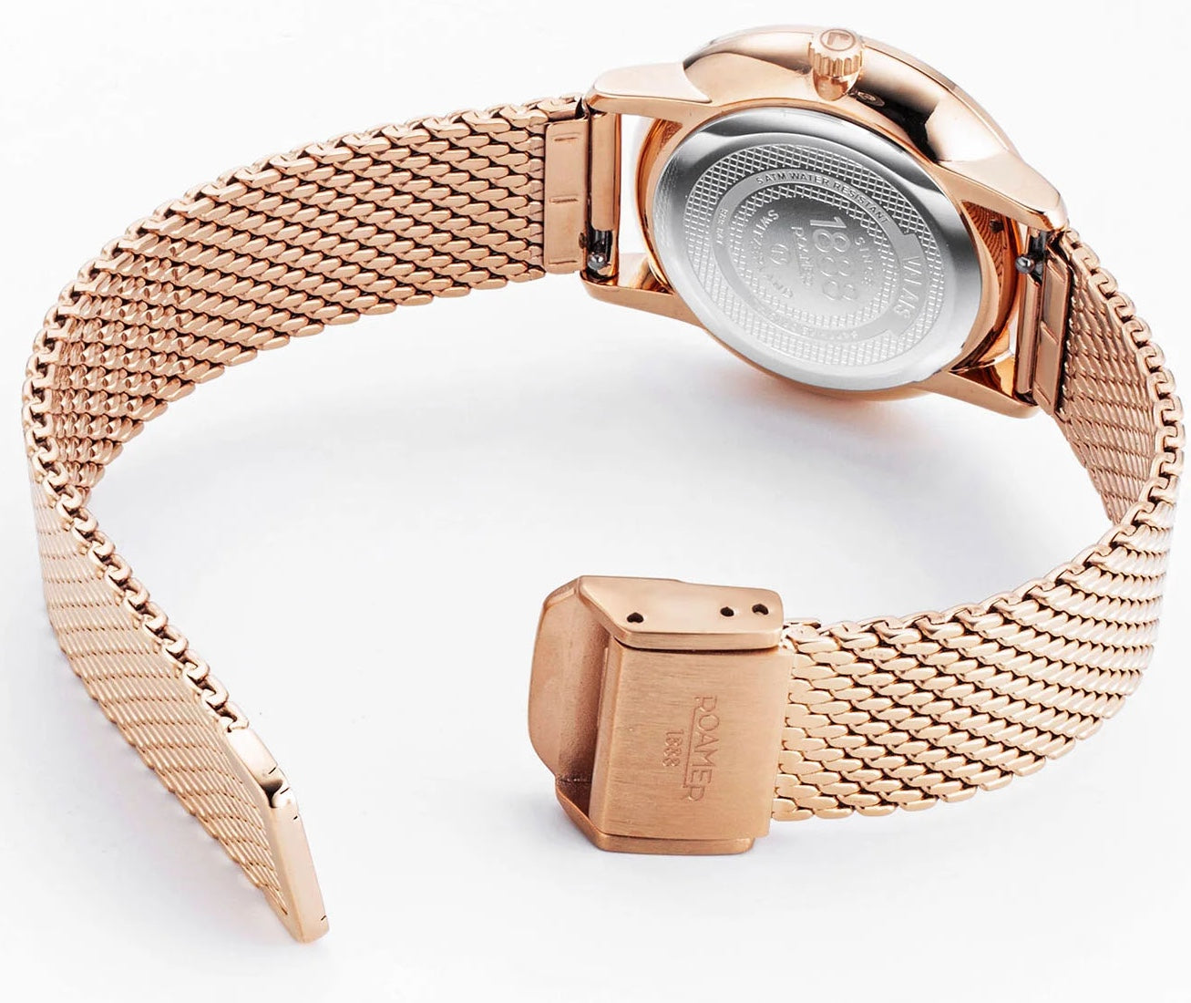 Roamer Valais Red MOP Ladies Watch 989847 46 60 05 Image 8