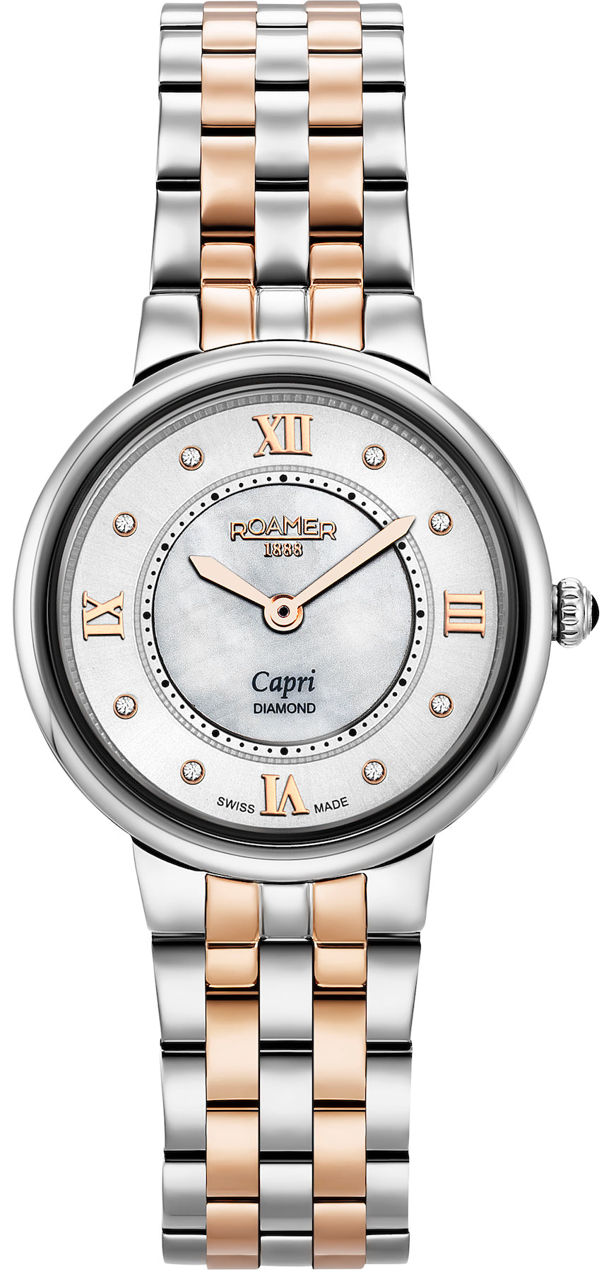 Roamer Watch Capri White MOP 859845 49 29 50 Image 1