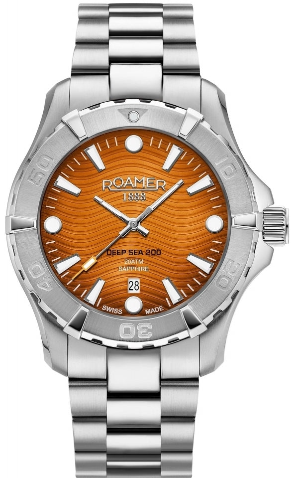 Roamer Watch Deep Sea 200 Orange 860833 41 65 70 Image 1